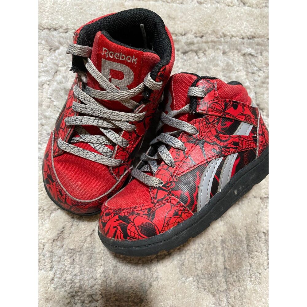 Reebok Infant/Toddler Spider-Man Shoes Size 8